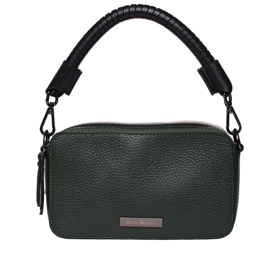 Ron White Roxbury Hunter Green Handbags