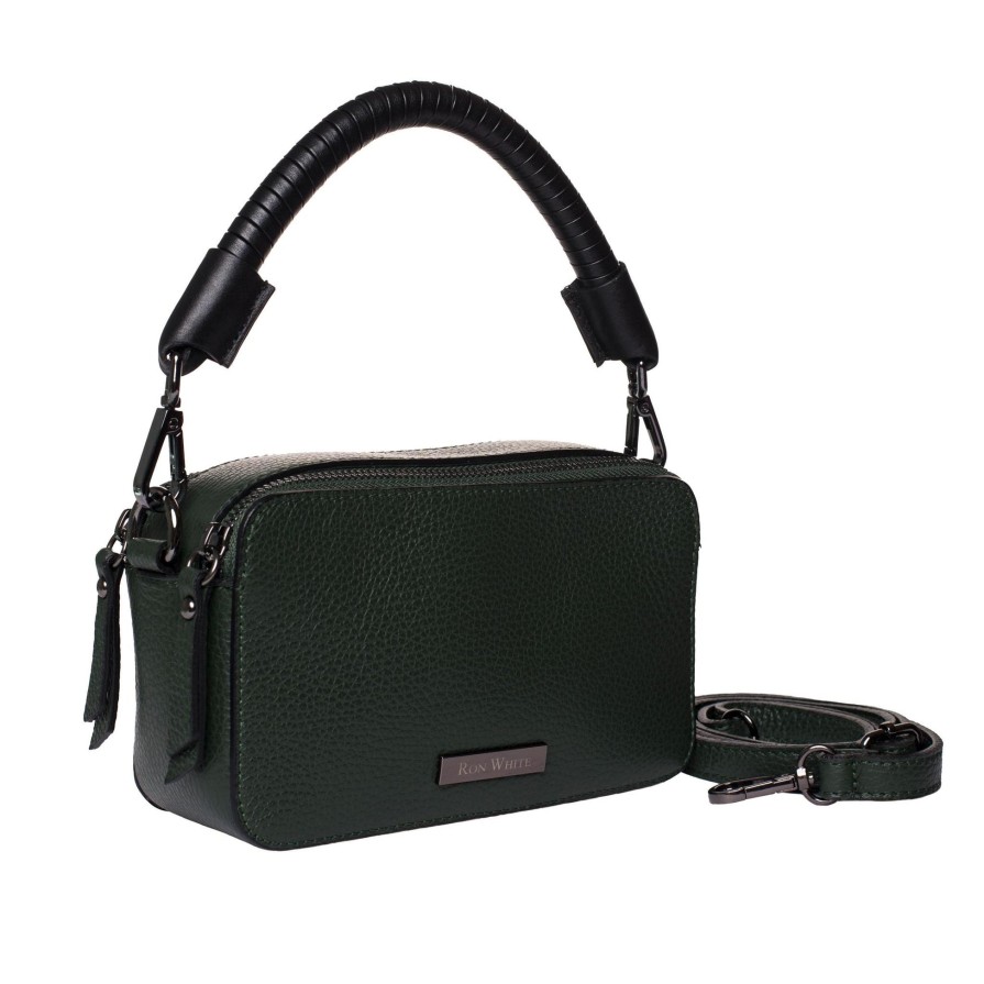 Ron White Roxbury Hunter Green Handbags