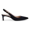 Ron White Marika Suede Onyx Heels