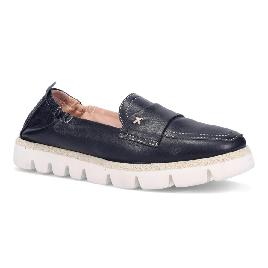 Ron White Myla French Navy Flats & Loafers