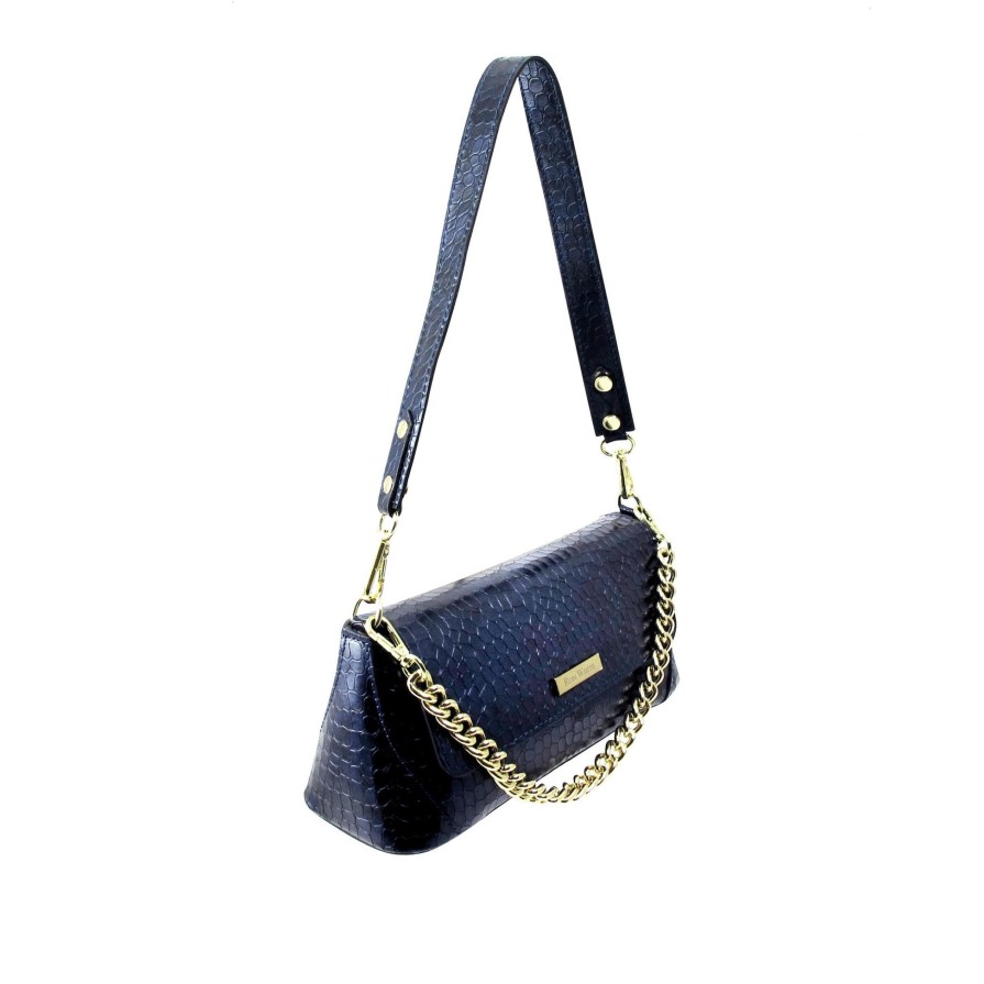 Ron White Konnybrook Croco French Navy Handbags