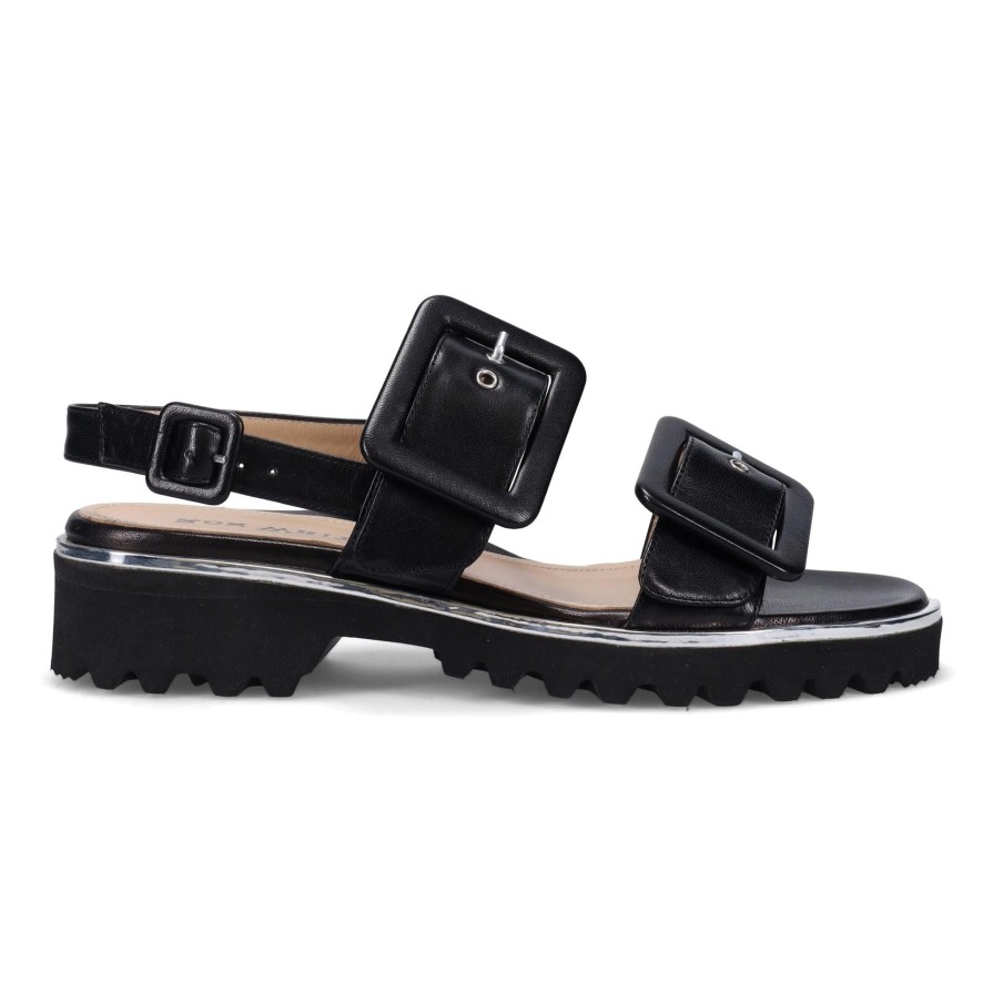 Ron White Callie Onyx Sandals