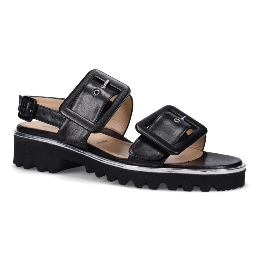 Ron White Callie Onyx Sandals