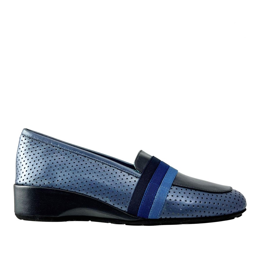 Ron White Arcane Nappa By Thierry Rabotin Navy Wedges