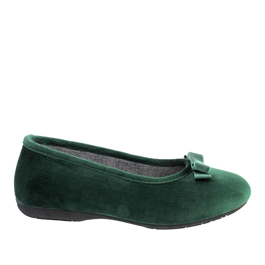 Ron White Tulip Slipper Emerald Slippers