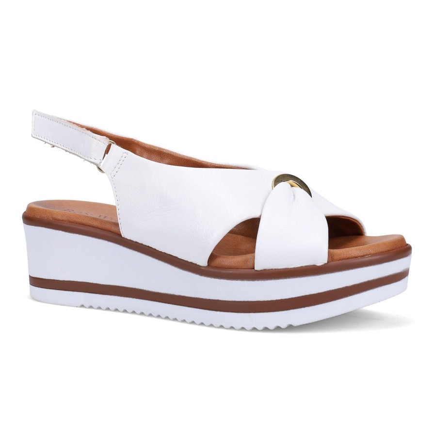 Ron White Priya White Wedges