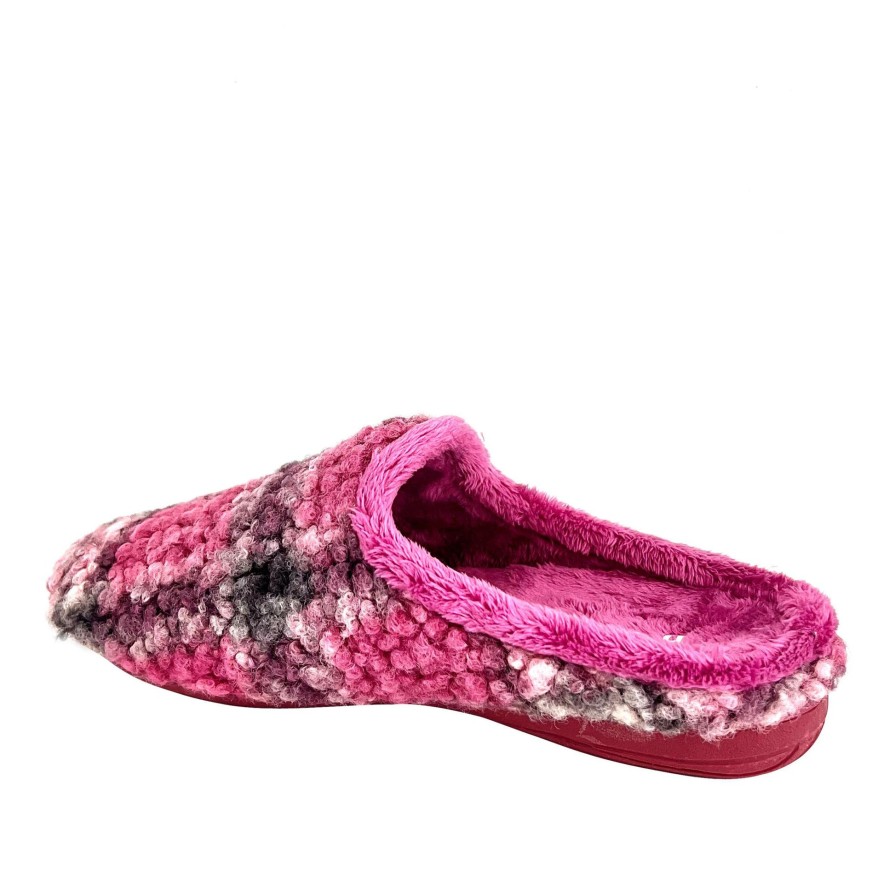 Ron White Lily Slipper Raspberry Slippers