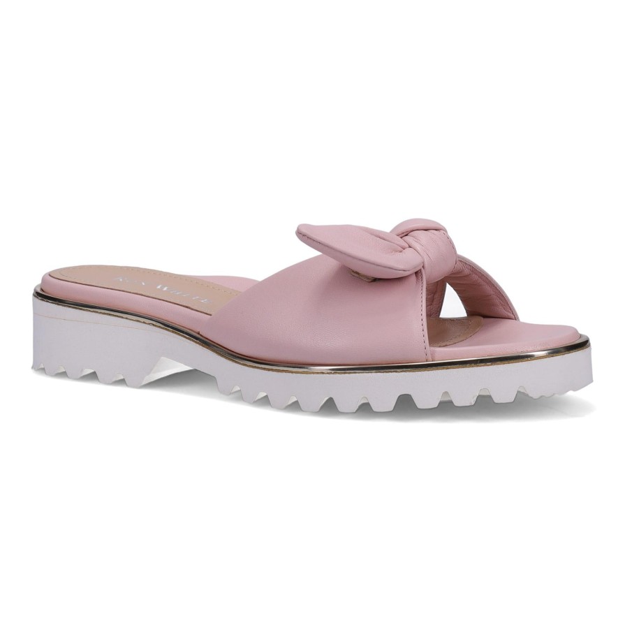 Ron White Chrissie Blush Mules & Slides