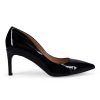 Ron White Cindy Patent Onyx Heels