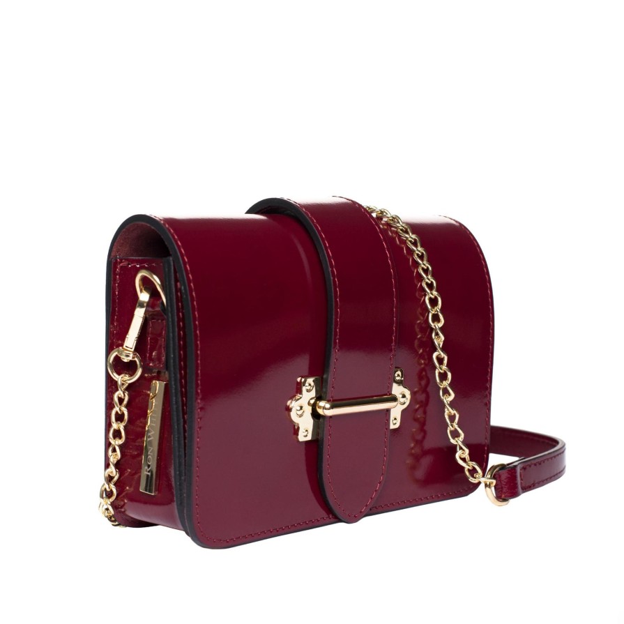 Ron White Bellville Burgundy Handbags