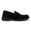 Ron White Haydon Black Loafers & Slip-Ons