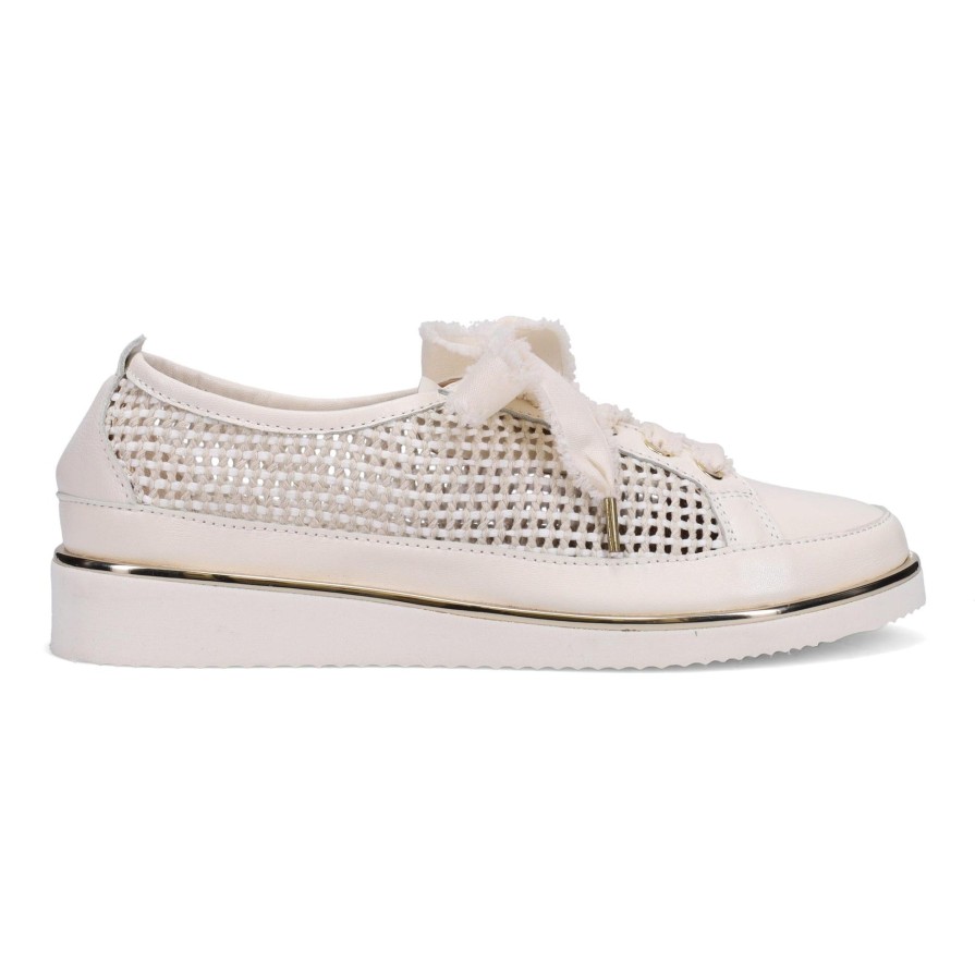 Ron White Novalee Raffia Ice Sneakers