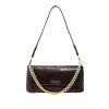 Ron White Konnybrook Croco Chocolate Handbags