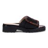 Ron White Candra Tort Onyx Sandals