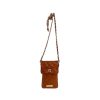 Ron White Edan Nappa Cognac Handbags