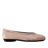 Ron White Genie Nappa By Thierry Rabotin Pink Flats & Loafers