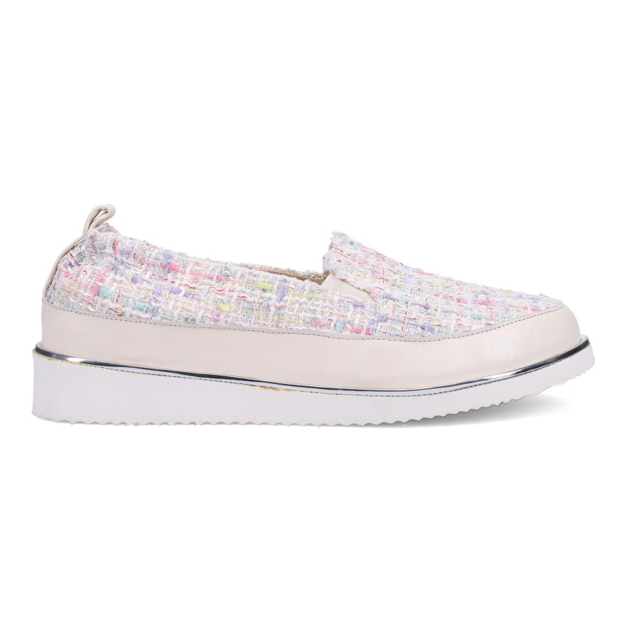 Ron White Nellaya Boucle Lilac Multi Sneakers