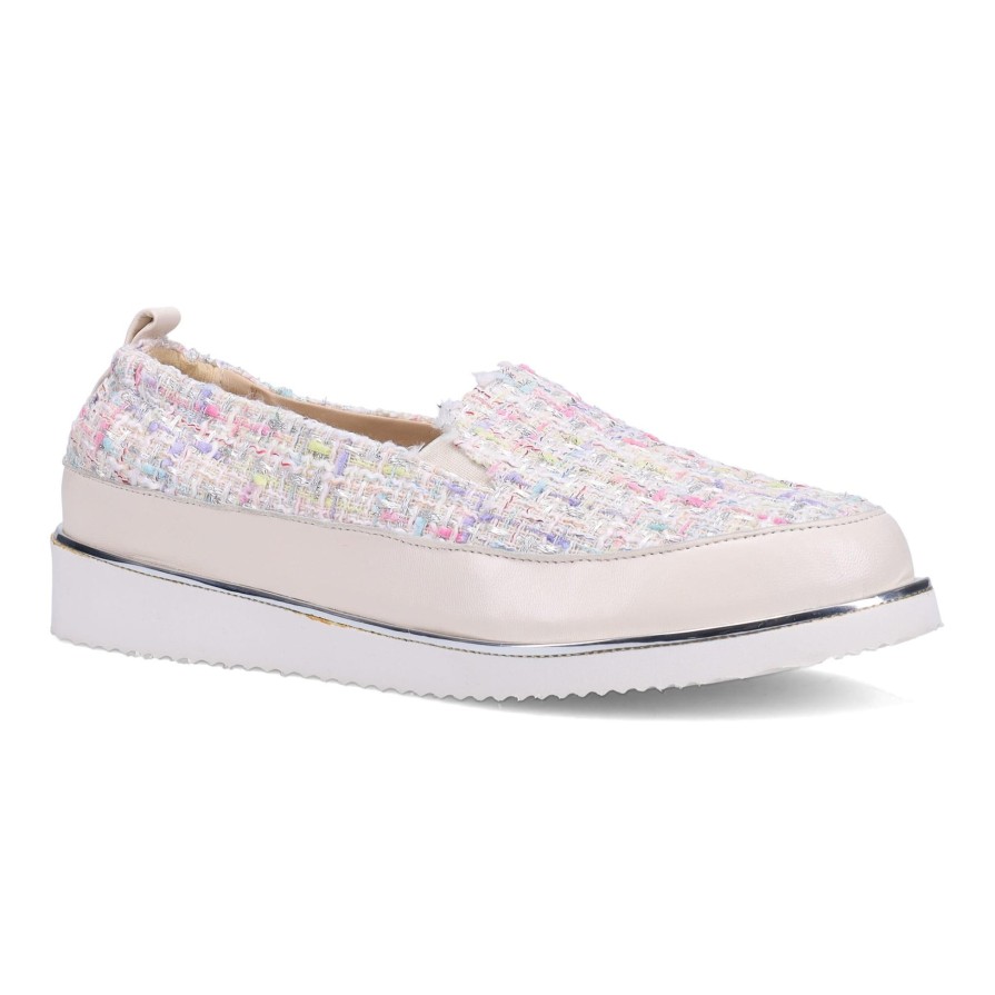 Ron White Nellaya Boucle Lilac Multi Sneakers