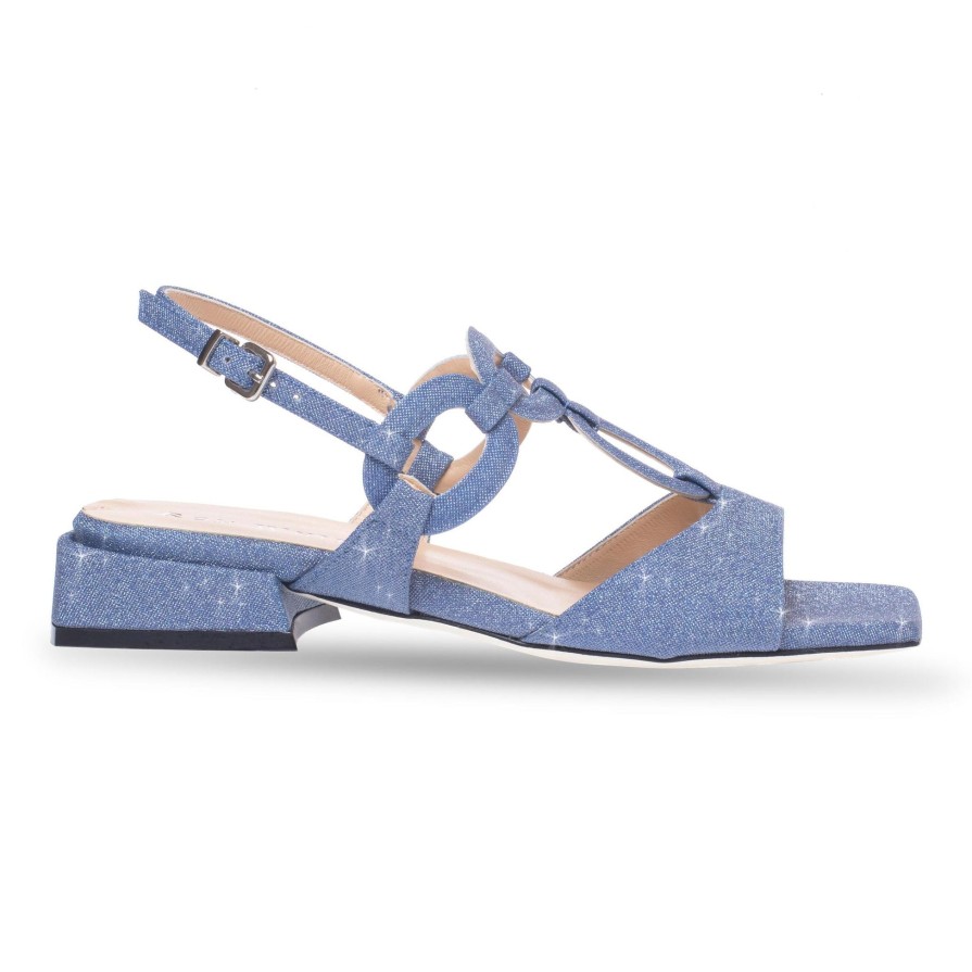 Ron White Beverly Denim Sandals