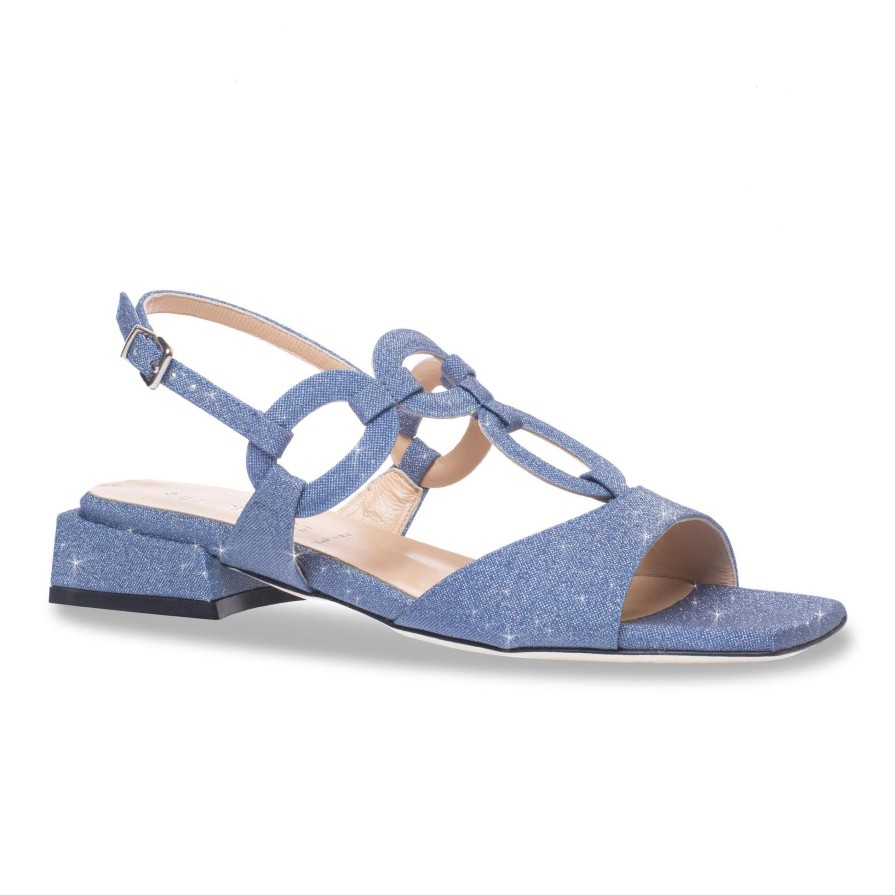 Ron White Beverly Denim Sandals