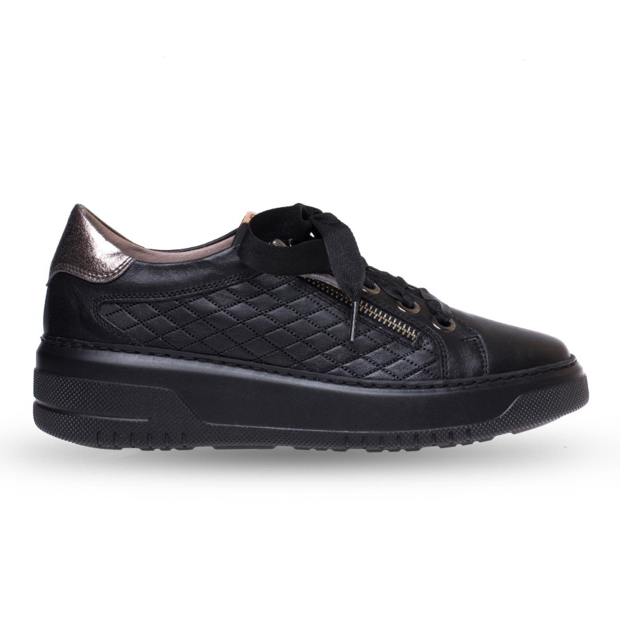 Ron White Ominie Onyx Sneakers