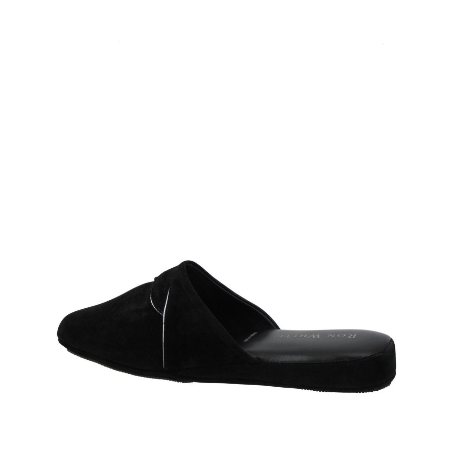 Ron White Fey Slipper Onyx Slippers