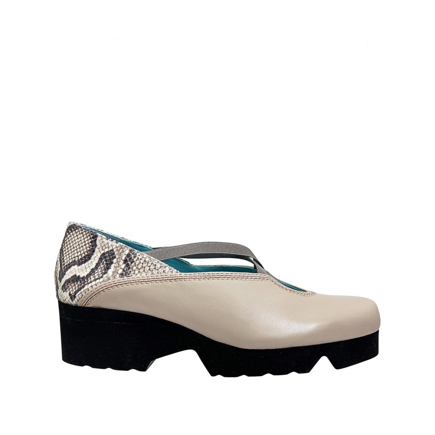 Ron White Donatella By Thierry Rabotin Bone Snake Wedges