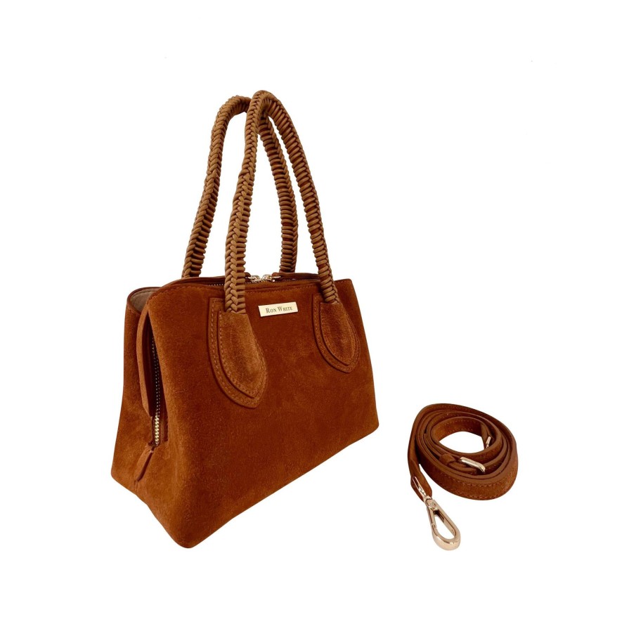 Ron White Dunbar Cognac Handbags