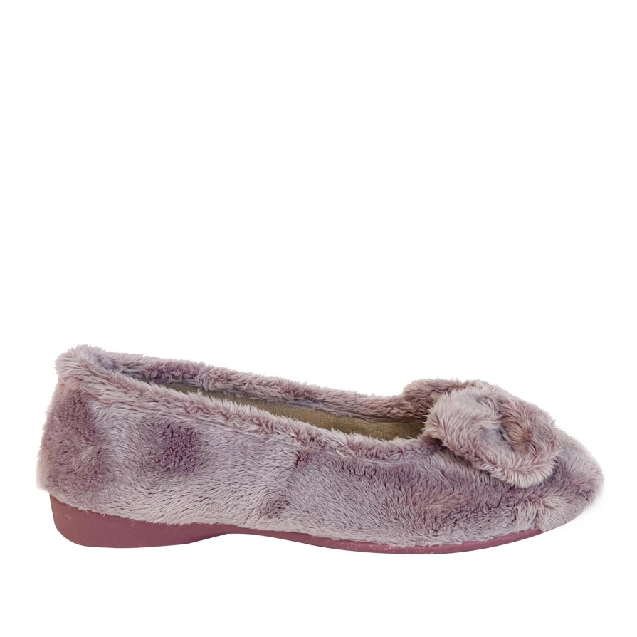 Ron White Holly Slipper Lavender Slippers