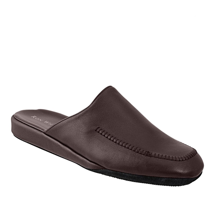 Ron White Peter Slipper Espresso Slippers