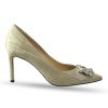 Ron White Demi Champagne Heels