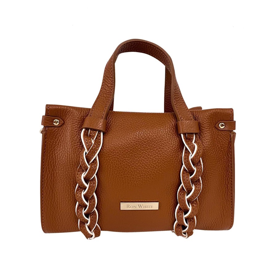 Ron White Palisade Cognac Handbags