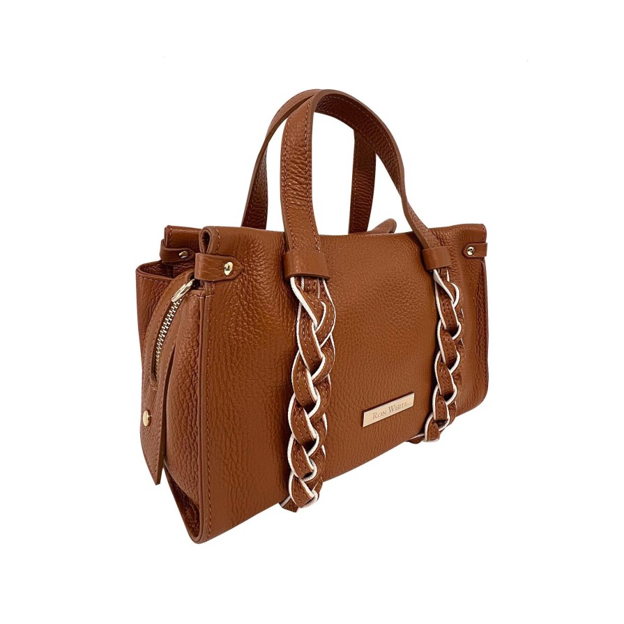 Ron White Palisade Cognac Handbags