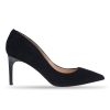 Ron White Cindy Suede Onyx Heels