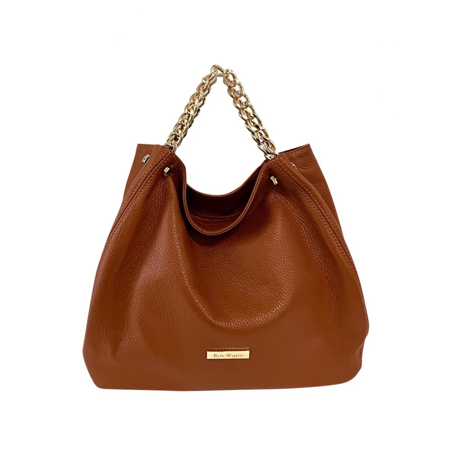 Ron White Palomino Cognac Handbags