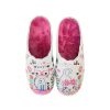 Ron White Lupin Cat Slipper Fuschia Slippers