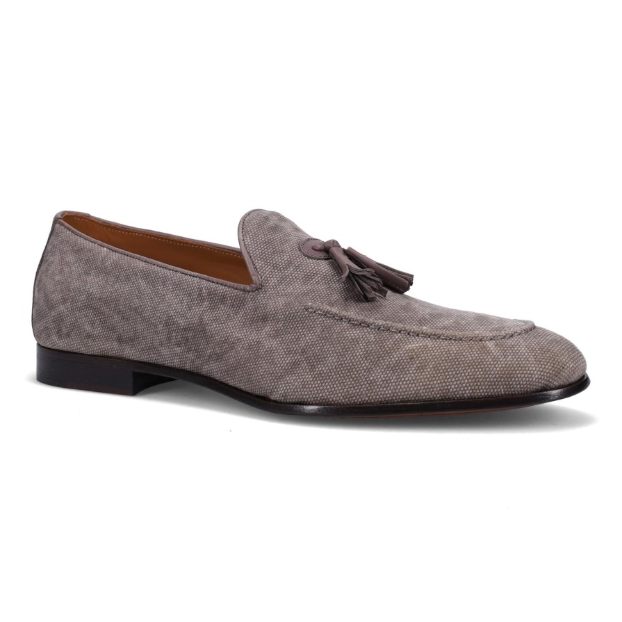 Ron White Sash Driftwood Loafers & Slip-Ons