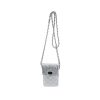 Ron White Edan Nappa Silver Handbags