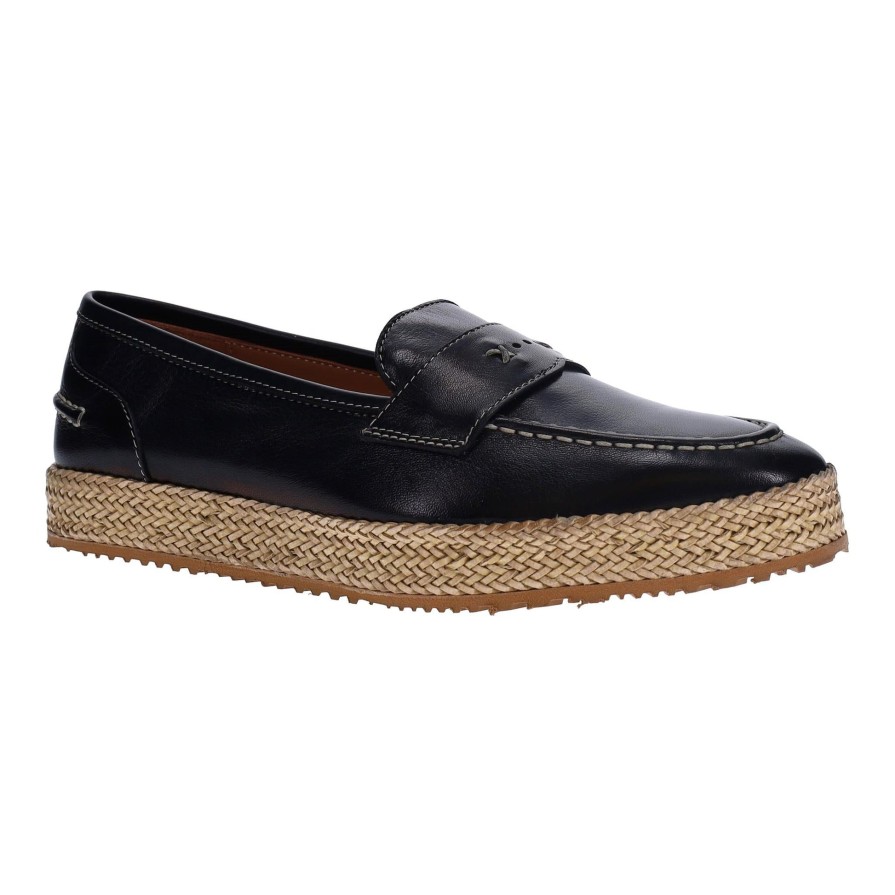 Ron White Hira Onyx Flats & Loafers