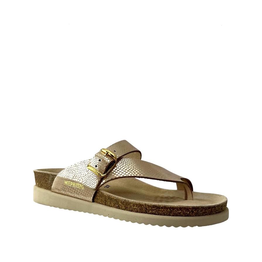 Ron White Helen Havana By Mephisto Light Sand Sandals