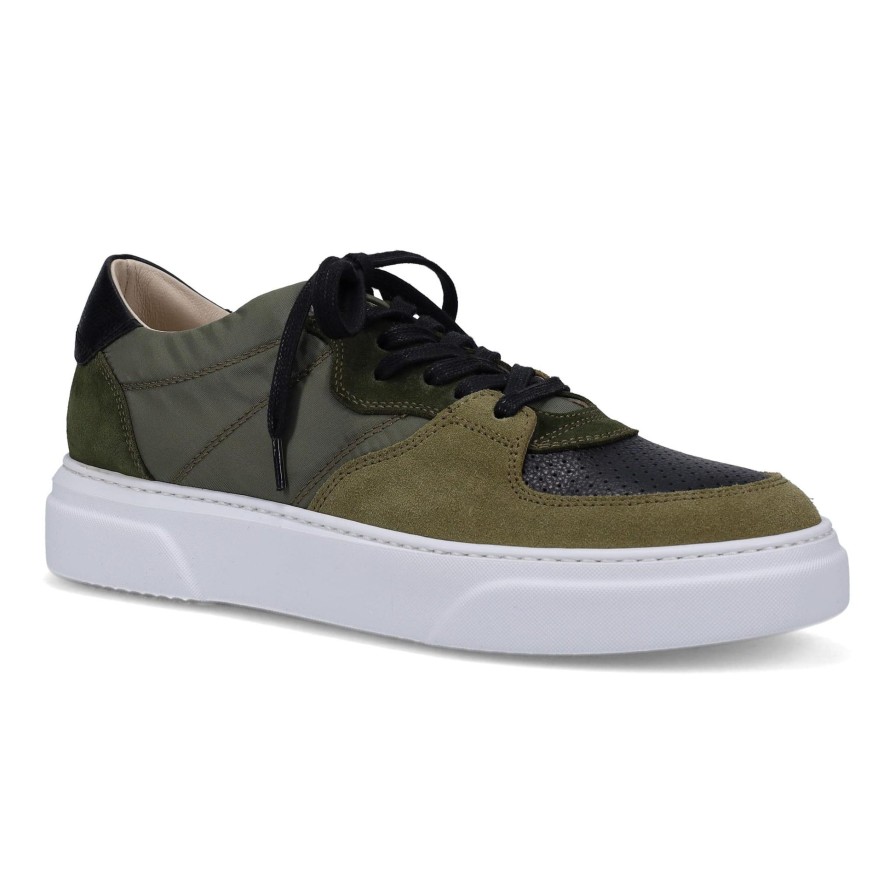 Ron White Macklan Military Green Sneakers