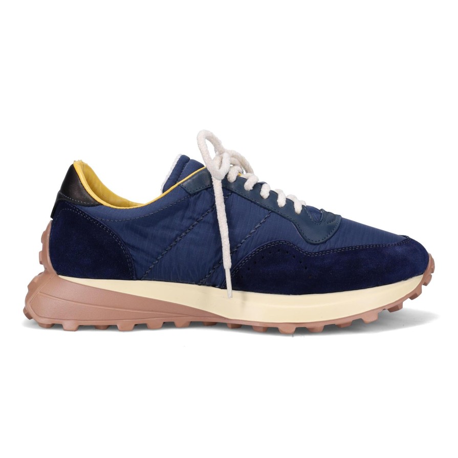 Ron White Sabastion Navy Sneakers