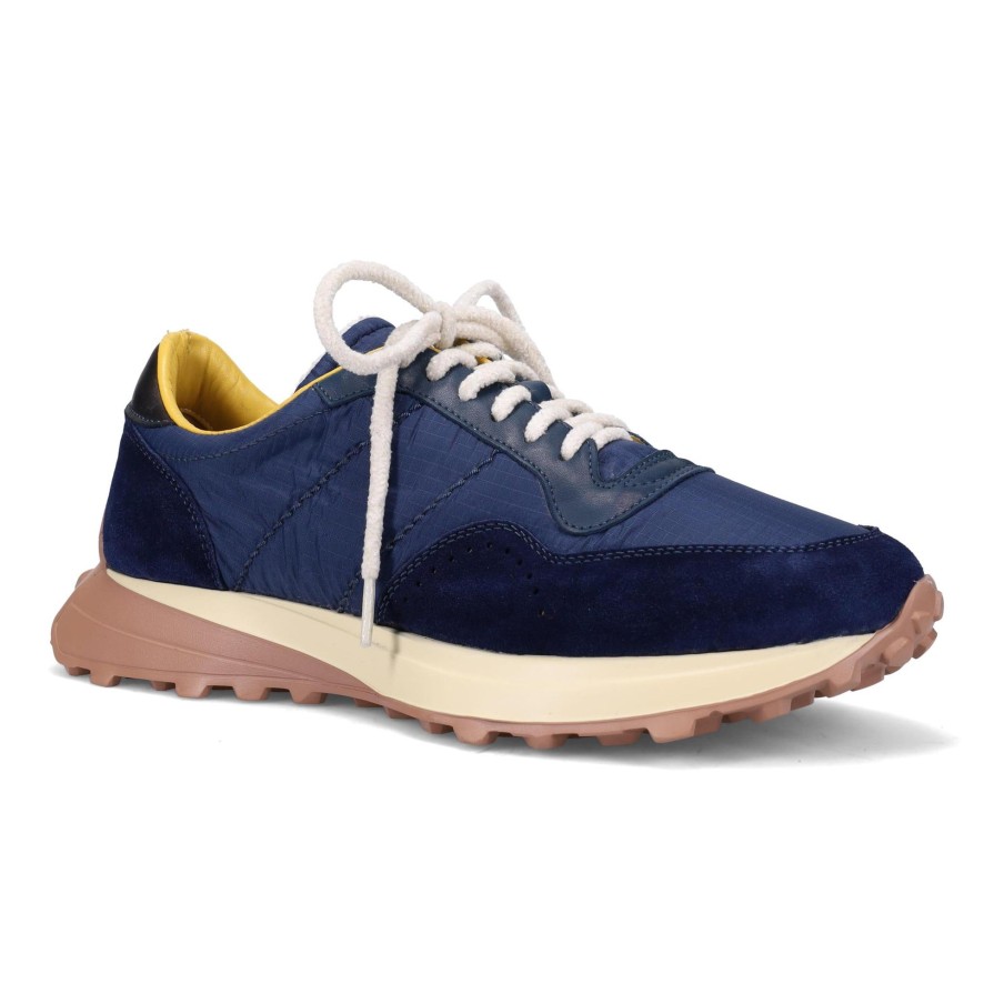 Ron White Sabastion Navy Sneakers