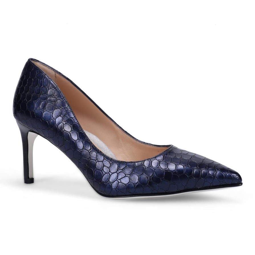 Ron White Cindy Lou French Navy Heels