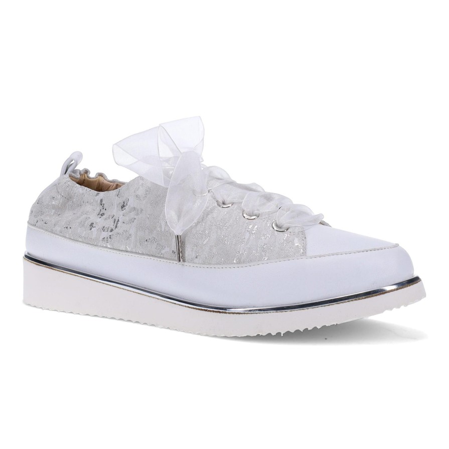 Ron White Novella Spritz White Sneakers