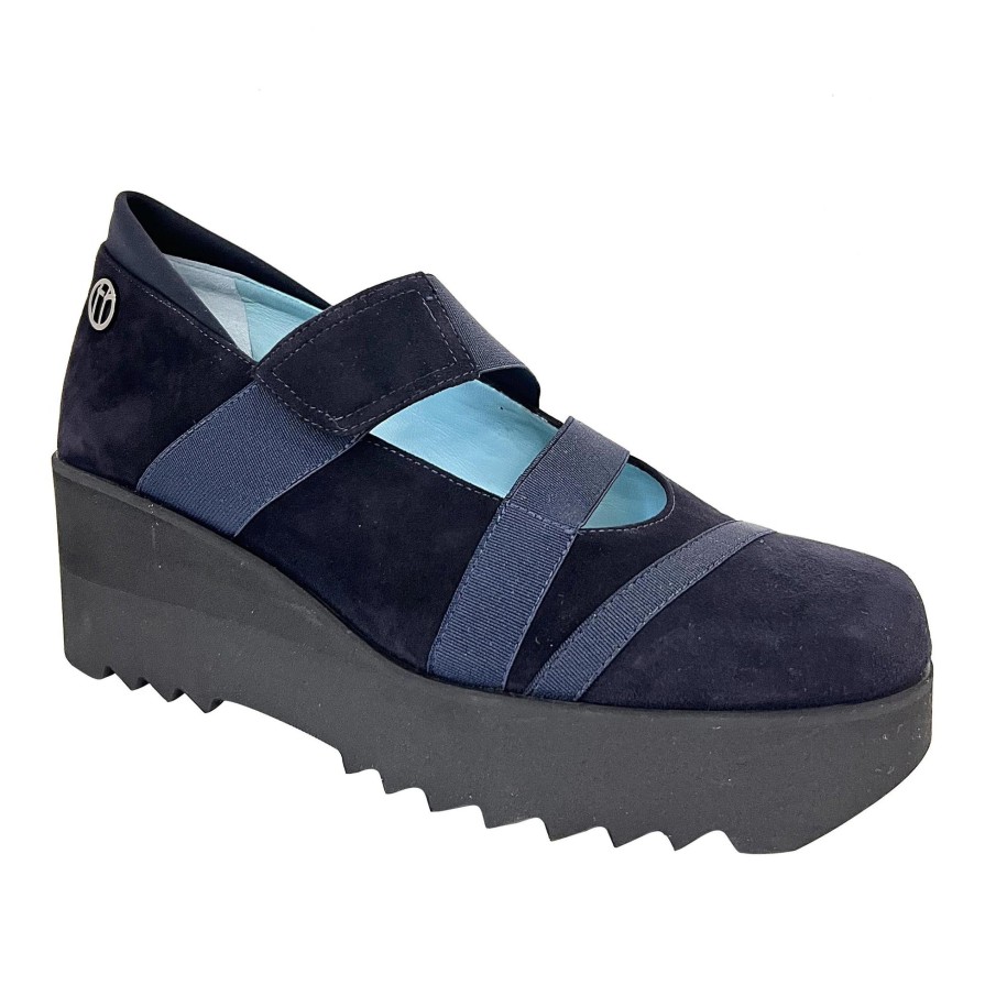 Ron White Darcy T By Thierry Rabotin Navy Wedges