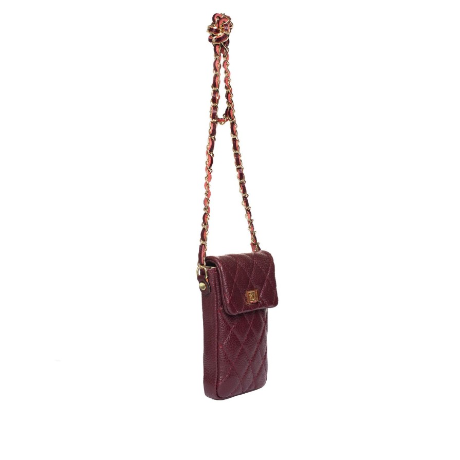 Ron White Edan Calf Burgundy Handbags