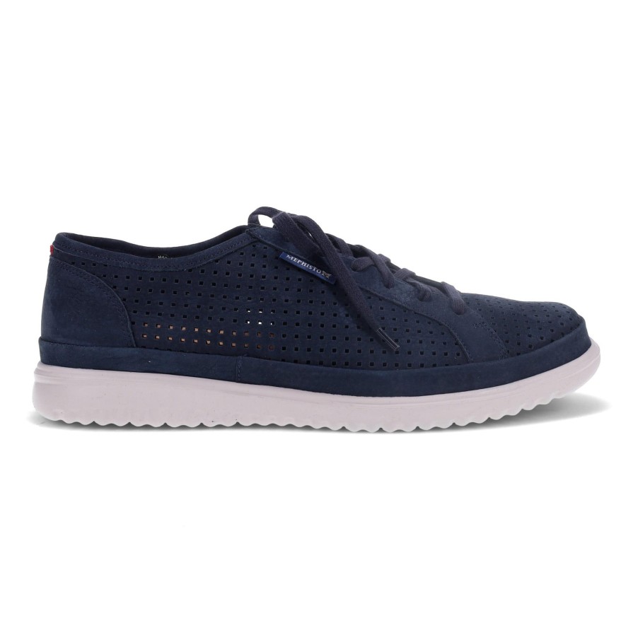 Ron White Tom By Mephisto Navy Sneakers