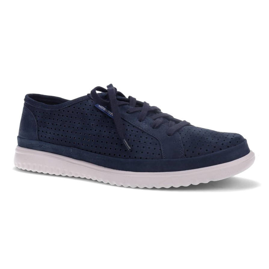 Ron White Tom By Mephisto Navy Sneakers