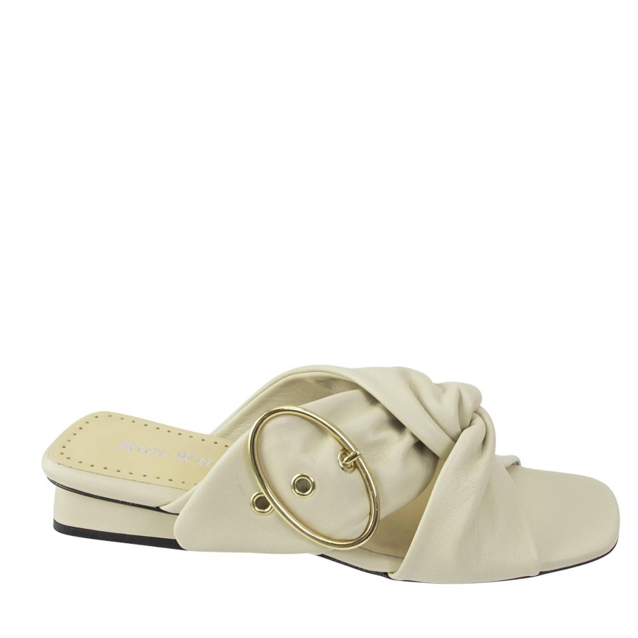 Ron White Brenley Oyster Sandals